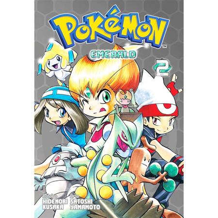 Mangá Pokémon Emerald volumes 1, 2, 3 Coleção Completa - Livros e