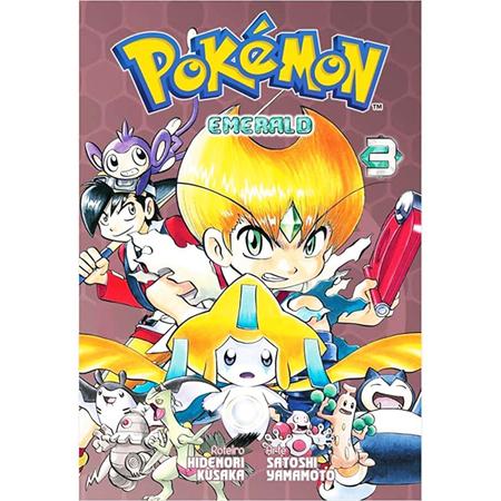 Mangá Pokémon Emerald Coleção Completa 1, 2, 3