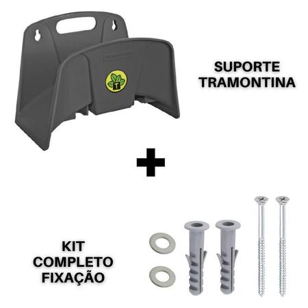 Mangueira De Jardim Anti-Torção 15 Mt. Com Suporte - Gf - Grafenoflex Imagem de Mangueira De Jardim Anti-Torção 15 Mt. Com Suporte - Gf