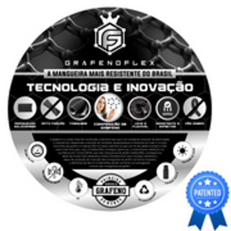 Mangueira de Jardim Anti-Torção 50 Mts com Suporte - GrafenoFlex Imagem de Mangueira de Jardim Anti-Torção 50 Mts com Suporte - GrafenoFlex