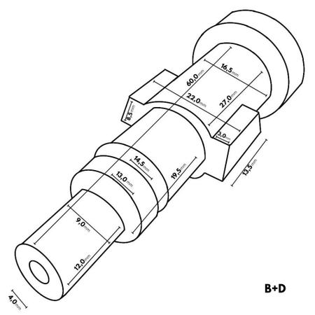 Imagem de Mangueira Desentupidora Nylon 6M com Adaptador Compatível com Lavajato Karcher K330 1.994-899.0