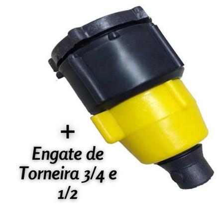 Imagem de Mangueira Doméstica EconomyFlex Azul 10 M c/ Suporte