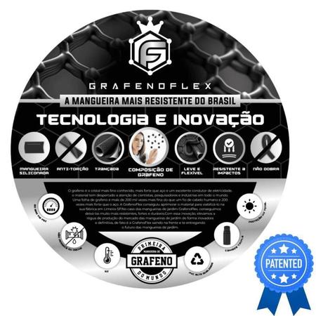 Mangueira Doméstica Reforçada 3/4X3Mm 100Metro - Grafenoflex Imagem de Mangueira Doméstica Reforçada 3/4X3Mm 100Metro