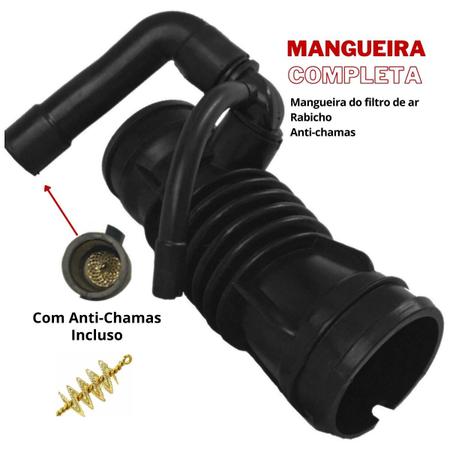 Imagem de Mangueira Filtro De Ar Palio 1.4 8v Fire Flex C/ Antichamas