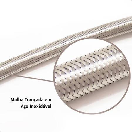 Imagem de Mangueira Flexível Lorben - Resistente - 60 cm - Prateado