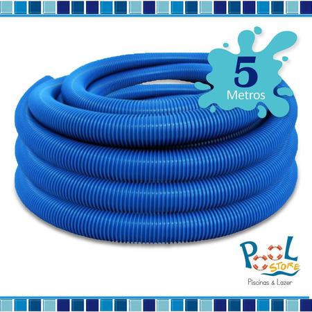 Imagem de Mangueira Flutuante para Piscina Azul Flex 5 metros