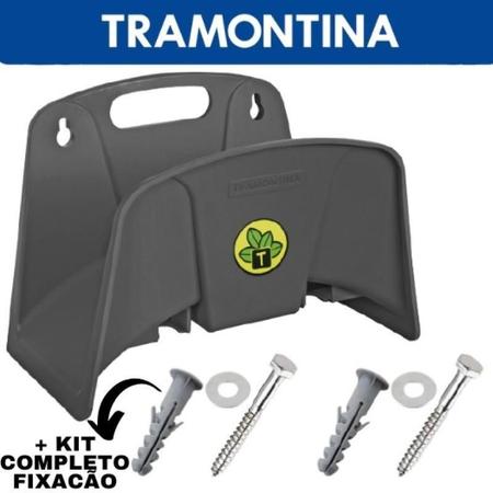 Mangueira Jardim ul 15 Metros + Suporte Tramontina - Duraflex Imagem de Mangueira Jardim ul 15 Metros + Suporte Tramontina