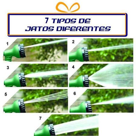 Imagem de Mangueira Mágica Magic Hose Retrátil Extensível 15M Gatilho