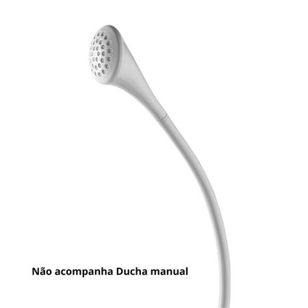 Imagem de Mangueira para Ducha Manual Banheiro Branca Menco 3 metros