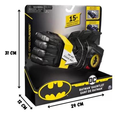 Imagem de Manopla Do Batman Modo Combate Modo Missão 15 Sons E Frases
