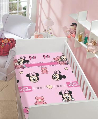 Manta Cobertor Anti Alérgico Para Bebê Recém Nascido Menina Minnie - Casa Pedro Imagem de Manta Cobertor Anti Alérgico Para Bebê Recém Nascido Menina Minnie