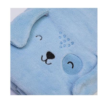 Imagem de Manta cobertor bebe rn infantil bichinho microfibra 110x85cm