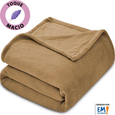 Imagem de Manta Cobertor Casal Soft Microfibra Macia 180x200cm Luftex - Emcompre