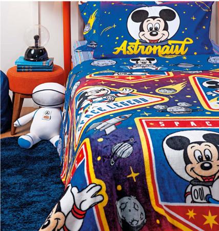 Imagem de Manta Cobertor Disney Infantil Solteiro - Mickey, Minnie, Princesas, Toy Story - Antialêrgico