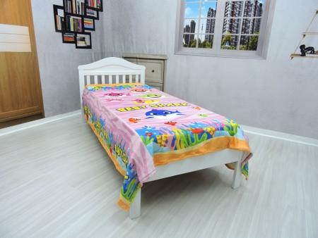 Imagem de Manta Cobertor Infantil Estampada Solteiro Ultra Soft , Macia, Quentinha