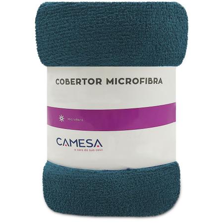 Imagem de Manta Cobertor Solteiro 150x220cm Microfibra Soft Macia Fleece  Camesa - Emcompre