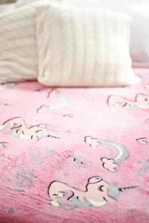 Manta cobertor solteiro infaltil que brilha no escuro menina unicornio pink  - BH ENXOVAIS - Manta Infantil - Magazine Luiza