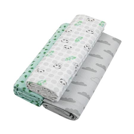 Manta Cueiro Flanelado Composê Bebê Menina Menino 80X80CM 100% Algodão - Kit Com 3 Unidades - Papi Imagem de Manta Cueiro Flanelado Composê Bebê Menina Menino 80X80CM 100% Algodão - Kit Com 3 Unidades