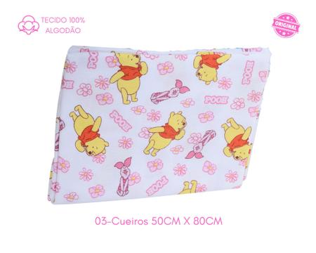 Imagem de Manta/cueiro flanelado ursinho pooh-disney-minasrey