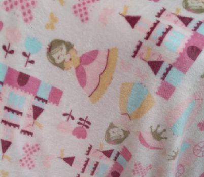 Imagem de Manta de Bebê 90cm X 1,10m Estampada Flannel Baby Andreza