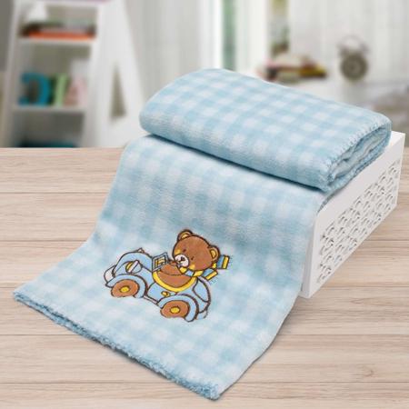 Manta de Bebê Microfibra Soft Antialérgico Bordada Buettner Imagem de Manta de Bebê Microfibra Soft Antialérgico Bordada Buettner
