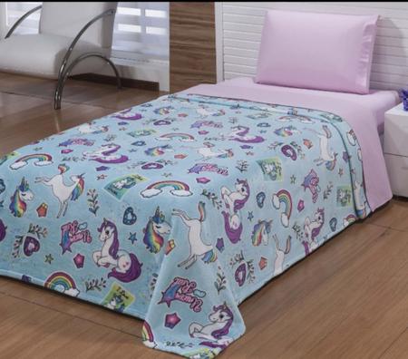 Imagem de Manta Infantil Estampada Personagens Solteiro Super Macio 1,5m X 2,1m - Antialérgica