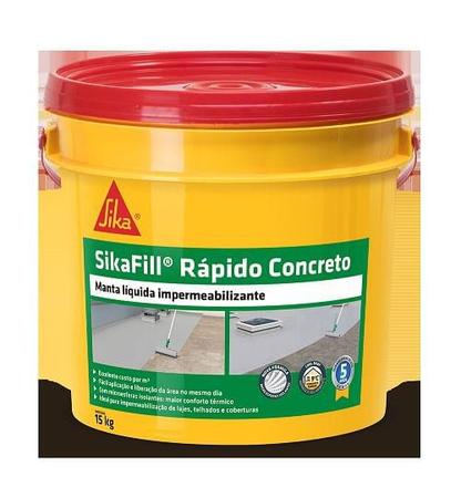 Imagem de Manta Liquida Sikafill Rapida Concreto 15Kg Sika