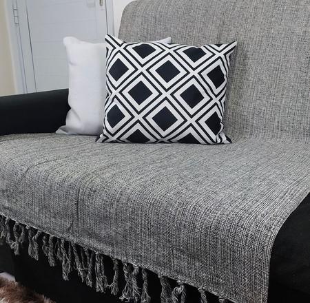 Imagem de Manta para sofá E Cama GIGANTE 2,40 x 1,80- 100% algodão Decoração