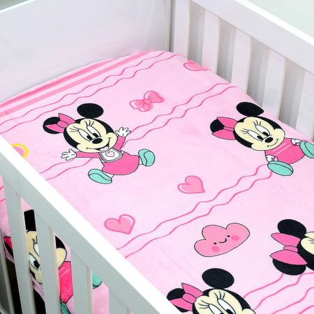 Imagem de Manta soft disney bebe minnie