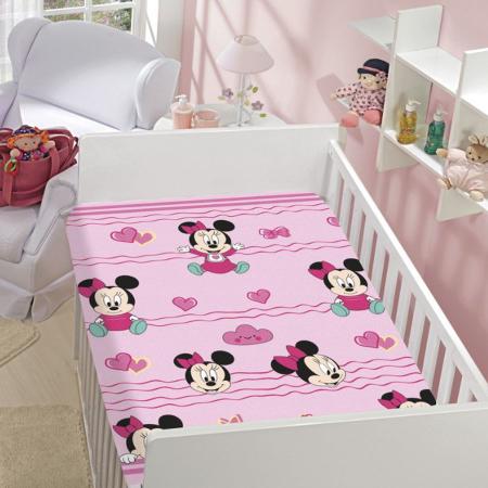 Imagem de Manta Soft Disney Macio Minnie e Mickey 90 cm x 1,10 m