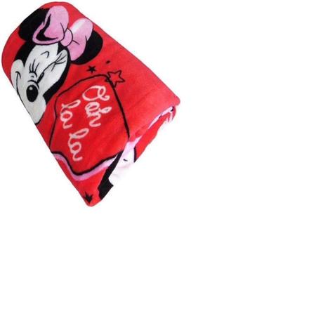 Imagem de Manta Solteiro - Disney c/ Cinta - Minnie Mouse (1,50m x 2,00m)