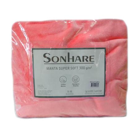 Imagem de Manta Super Soft 300g Solteiro 1,60mx2,20m Sonhare Malbec