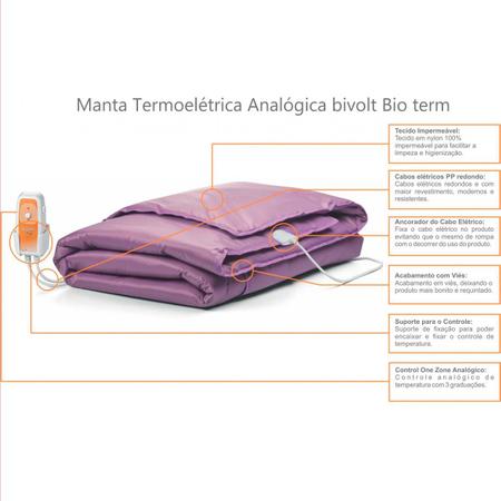Imagem de Manta térmica estética bio term analógica corpo inteiro gg infra vermelho bivolt
