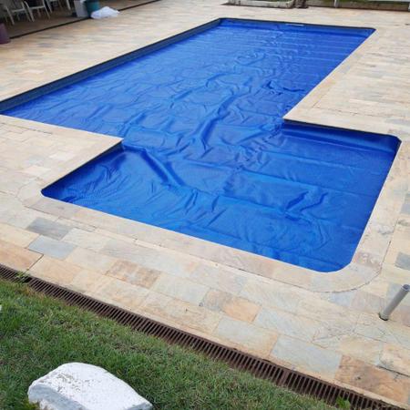 Manta Térmica Para Piscina 6X5 Atco 300 Micras 5X6 Imagem de Manta Térmica Para Piscina 6X5 Atco 300 Micras 5X6
