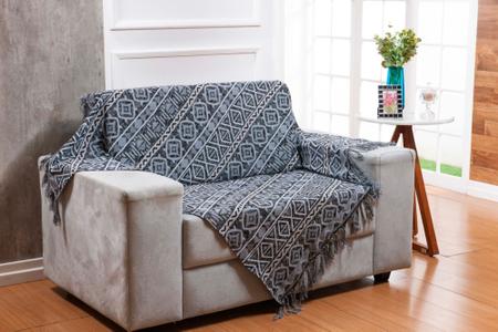 Manta Xale Em Jacquard Para Sofá - MAYRA ENXOVAIS Imagem de Manta Xale Em Jacquard Para Sofá
