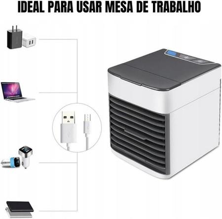 Imagem de Mantenha-se Fresco Onde Quer que Esteja: Mini Climatizador USB