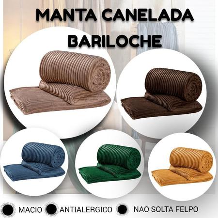 Imagem de MANTINHA Manta Cobertor COBERTA Canelada Velvet Bariloche CASAL QUEEN Veludo Macio FLANNEL CAMA SOFA