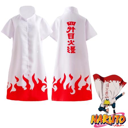 Conjunto completo de cosplay do 7ª hokage, fantasia de dia das