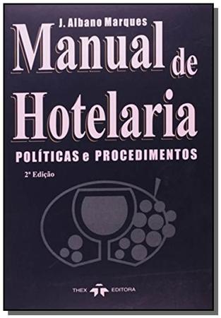 Imagem de Manual de hotelaria: politicas e procedimentos - Thex