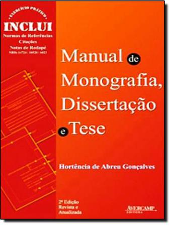 Imagem de Manual De Monografia, Dissertacao E Tese - 2ª Ed