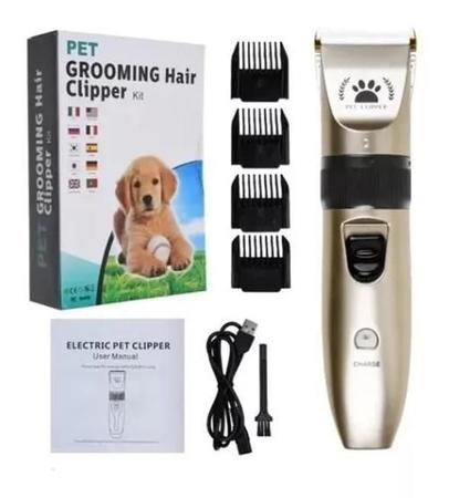 Máq. de Tosa Profissional p/ Pet - Alta Performance e Kit - Goldenmix Imagem de Máq. de Tosa Profissional p/ Pet - Alta Performance e Kit
