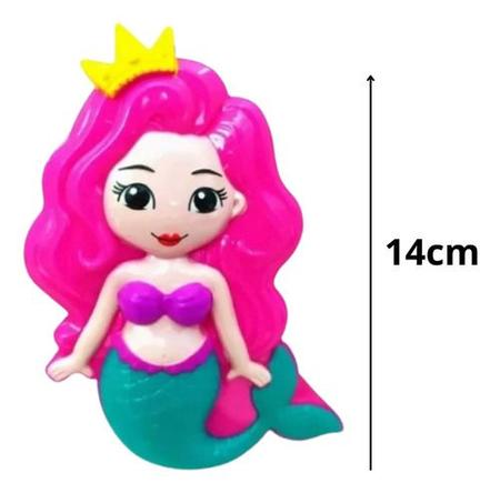 Maquiagem Infantil Paleta Sombra c/ Batom Sereia Rosa - livre Imagem de Maquiagem Infantil Paleta Sombra c/ Batom Sereia Rosa