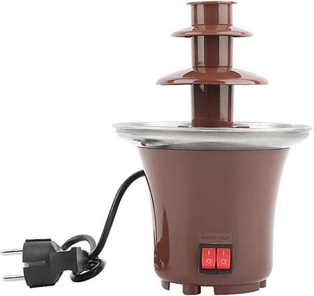 Imagem de Máquina Cascata de Chocolate Fondue Fonte Elétrica 110V  Profissional