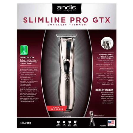 Imagem de Máquina de Acabamento Andis SlimLine Pro GTX Cordless Trimmer