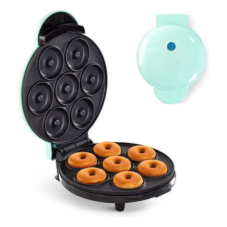 Máquina de assar bolos de donut aquecida frente e verso 1000W 220V - J-One Imagem de Máquina de assar bolos de donut aquecida frente e verso 1000W 220V