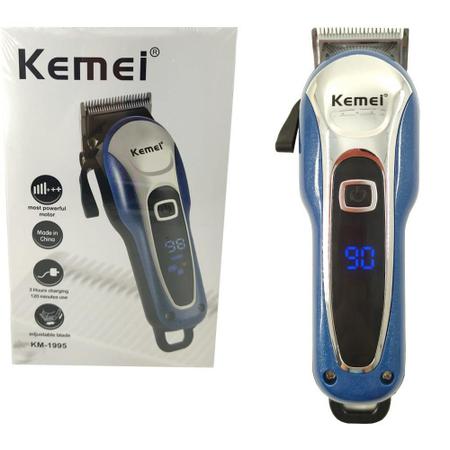 Imagem de Maquina De Cabelo Profissional Kemei Bivolt Km-1995