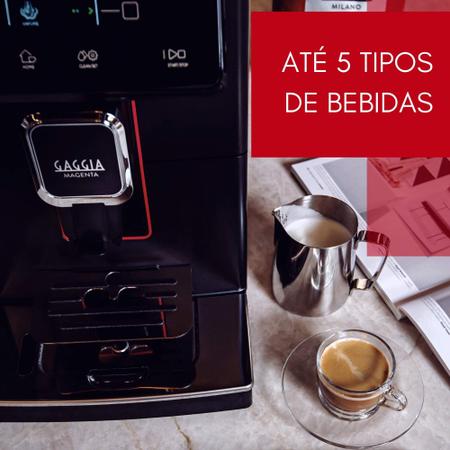 Maquina Café Espresso em Grão Gaggia Automatica Magenta Plus