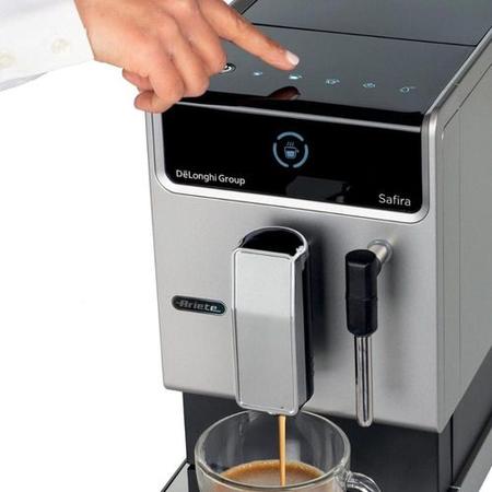 Imagem de Maquina de Café Espresso Super-Automatica Com Moedor Integrado Painel de Led Teclas Touch 19 BAR de pressão - 127V