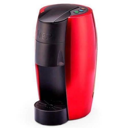 Imagem de Máquina de Café Expresso Automática TRES LOV Multibebidas Vermelha 110v