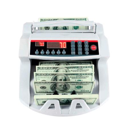 Imagem de Maquina De Contar Dinheiro Cédulas Detecta Nota Falsa Bivolt